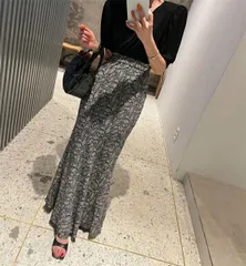 エレガント 花柄スカート ボトムス スカート[K](T)