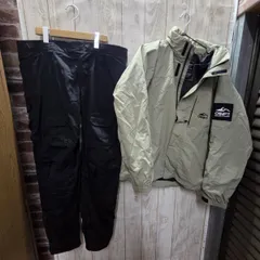 S00718  CAMP7 ナイロンジャケットパーカー スノーウエア セットアップ