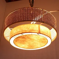 ジャーナルスタンダードファニチャー ダフネ シーリングランプ 簡易取付 ラタン ファイバーペーパー journal standard Furniture ナチュラル 飽きずに長く使用できる ライト 327v04