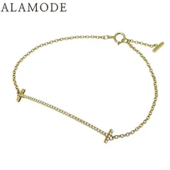 TIFFANY&Co.(ティファニー) ティファニー T スマイル ブレスレット ダイヤモンド 60150753 K18 イエローゴールド YG ブレスレット アクセサリー ジュエリー ゴールド金 レディース 41100071887【中古】【アラモード】