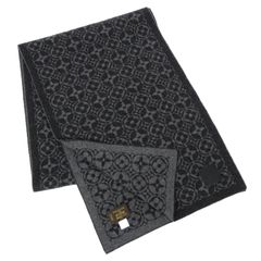 グッチ GUCCI ダブルG バイカラー キーケース 6連 刻印入り 黒 レザー