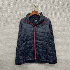 THE NORTH FACE アウトドア 刺繍 ロゴ キルティング ジャケット L A03134