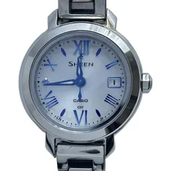 CASIO(カシオ) 腕時計 SHEEN(シーン) SHW-5300 レディース タフソーラー/電波 シルバー