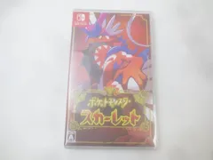  中古品 ゲーム Nintendo switch ニンテンドースイッチ ソフト ポケットモンスター スカーレット
