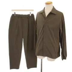 B&Y ユナイテッドアローズ BEAUTY&YOUTH ビューティー&ユース BY 360 MASTER セットアップ 上下 ナイロンジャケット バルーンシルエット イージーパンツ M S カーキ /YM