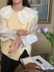 種類3：グリーン/フリーサイズ/シャツ シャツ＋ベスト セット (T)