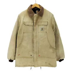 Carhartt(カーハート) トラディショナル ハーフコート  ダック地 カバーオール 裏地キルト メンズ 表記無 【中古】【ブランド古着バズストア】 カーハート Carhartt トラディショナル ハーフコート ダック地