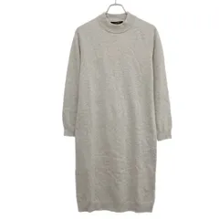 Weekend Max Mara ウィークエンド マックスマーラ モックネックウールニットワンピース 532603730750 グレー Mのサムネイル