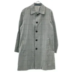 STUDIOUS ステュディオス ウィンドウペンステンカラーコート 104153014 グレー 1