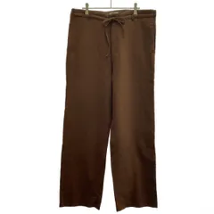 AURALEE オーラリー 17W SELVEDGE WOOL VIYELLA PANTS ウールヴァイエラパンツ A7AP02SV ブラウン 4のサムネイル