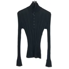 DOLCE&GABBANA ドルチェ＆ガッバーナ ヘンリーネックカシミヤニットセーター WK425 ブラック