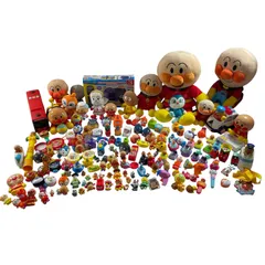 ★  アンパンマン あんぱんまん グッズ まとめ ぬいぐるみ フィギュア ソフビ おもちゃ ドキンちゃん ばいきんまん 等 現状品 6.2kg