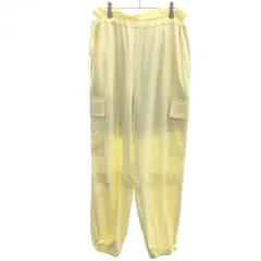 SAYAKA DAVIS サヤカ デイヴィス Pull on Cargo Pants カーゴパンツ QPT3-TCE イエロー S