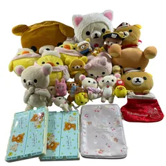 ★ リラックマ グッズ  40点 まとめ商品 コリラックマ、ぬいぐるみ、収納ボックス、など 現状品 3.1kg