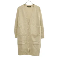 Weekend Max Mara ウィークエンド マックスマーラ ウールロングニットカーディガン 534611730750 ベージュ M