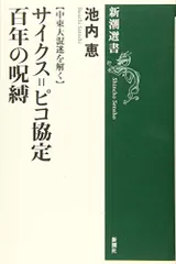 【中東大混迷を解く】 サイクス=ピコ協定 百年の呪縛 (新潮選書)／池内 恵