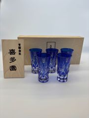 江戸切子の店 華硝 ペアグラス グラスアート - メルカリ