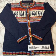 ALPACA HOUSE アルパカハウス ニットカーディガン Lサイズ 美品】アルパカハウス ALPACA HOUSE アルパカ100％ ニットカーディガン