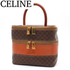 【希少・美品】CELINE MC96 マカダム バニティバッグ ハンドバッグ