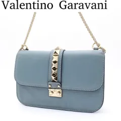 【美品】VALENTINO GARAVANI ロックスタッズ ショルダーバッグ