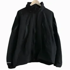 WILD THINGS ワイルドシングス  ONLY ARK 別注 LEVEL5 SOFT SHELL JACKET ソフトシェル ナイロンジャケット  WT23303SK-ARK  黒 ブラック XL