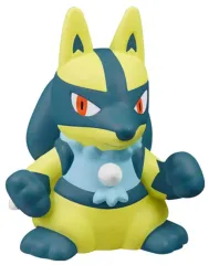 【中古】食玩 トレーディングフィギュア 6.黄色いルカリオ 「ポケモンキッズ メガミュウツーX＆メガミュウツーY編」