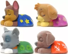 【中古】トレーディングフィギュア 全4種セット 「パウ・パトロール すやすやフロッキーソフビ」