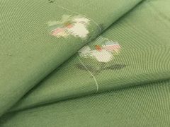 値下げ交渉OK！夏物 駒絽 玩具柄 小紋 正絹 F326 - メルカリ