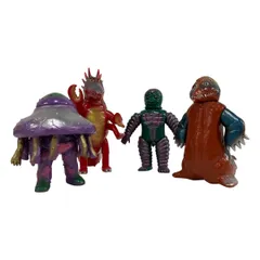 マーミット ビニパラベビー ジャイアン モグネチュード ザリガニンド ネオヘドロン 全長約14/14.5/15/18cm セット ソフビ スペクトルマン ピープロ  キャプテンウルトラ 東映 怪獣 特撮 中古 B10714932