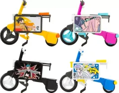 【中古】トレーディングフィギュア 全4種セット 「1/12 ICOMA TATAMEL BIKEアーティストコラボエディション カプセルトイ版」