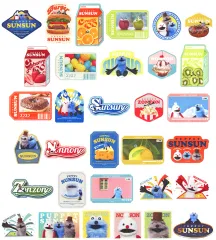 【中古】シール・ステッカー 全32種セット 「パペットスンスン キラキラ ダイカットステッカーセット」