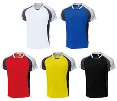 ウンドウ wundou バドミントン  ユニセックス バドミントンシャツ S～XL メンズ レディース 吸汗 速乾 半袖シャツ ハーフスリーブ トップス ウェア ゲームシャツ バド部 トレーニング   P3610 0000 ホワイト