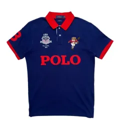 POLO RALPH LAUREN ポロベア ビックロゴ カラ Tシャツ L