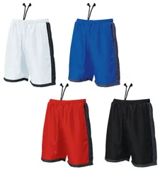 ウンドウ wundou バドミントン  バドミントンパンツ メンズ レディース 部活動 チームウェア テニス 練習 試合 ゲームウェア 短パン ショーツ バドミントンウェア テニスウェア バド部  P3680 0011 レッド