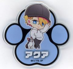 [Used] Badge/Pin: Aqua/Aiku Hoshino "Oshi no Ko POP UP STORE in Loft ~CUTE & MYSTERIOUS~ Trading Name Badge"