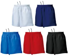 ウンドウ wundou キッズ・ジュニア ラグビーパンツ 110～150cm ボーイズ ガールズ 吸汗 速乾 部活 運動 スポーツウェア 短パン ショーツ ハーフパンツ ボトムス  P3580J 0001 ネイビー