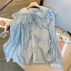 spangle lacefrill tops /スパンコールレースフリルトップス - メルカリ
