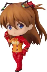 【中古】フィギュア ねんどろいど 式波・アスカ・ラングレー テストスーツVer. 「ヱヴァンゲリヲン新劇場版：破」
