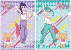 【新品】クリアファイル B.パープル＆ブルー ミニクリアファイルセット(A5対応) 「魔法つかいプリキュア!!～ MIRAI DAYS ～」