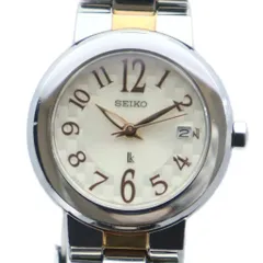 セイコー SEIKO LUKIA ルキア 7N82-0CN0 腕時計 ウォッチ クォーツ デイト カレンダー付き シルバー色 ■GY11 /MQ