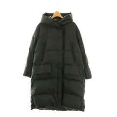 ユニクロ UNIQLO +J × ジルサンダー ダウンロングコート アウター ジップアップ M 黒 /NR ■OS