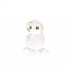 スワロフスキー SWAROVSKI クリスタル フクロウ 置物 クリア