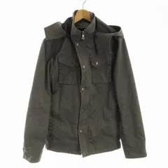 ミッシェルクラン MICHEL KLEIN フードジャケット ブルゾン 48 グレー MKJDL21190 ■MT ■OF /EEのサムネイル