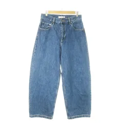 ユニクロ UNIQLO × ジェイダブリューアンダーソン JW ANDERSON ワイドフィットジーンズ デニムパンツ 29 青 ブルー 321-471797 /AO17 ■GY99