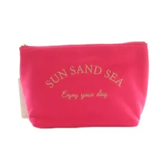 サマンサタバサプチチョイス Samantha Thavasa Petit Choice ポーチ 刺繍 コットン ピンク /MI ■OS