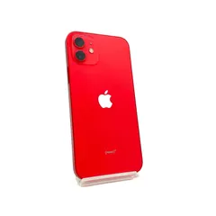 【全額返金保証】【最速発送】 iPhone 12 128GB (PRODUCT)RED Softbank 白ロム 動作確認済 85%
