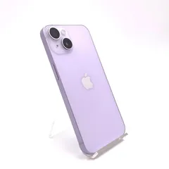 【全額返金保証】【最速発送】 iPhone 14 128GB パープル SIMフリー 白ロム 動作確認済 82%