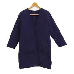 ロートレアモン 中綿ジャケット キルティングコート アウター レディース 38サイズ ネイビー LAUTREAMONT 【中古】