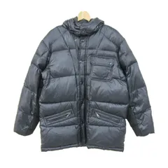 ギャップ ダウンジャケット ダウンパーカー ジャンパー アウター メンズ Lサイズ ブラック GAP 【中古】