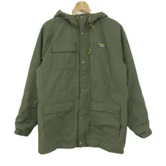 エルエルビーン ナイロンジャケット アウター マウンテンパーカー 裏ボア メンズ Mサイズ グリーン L.L.Bean 【中古】